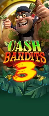 Cash Bandits 3 game artwork — Fair Go title, not Fruity Casino branding