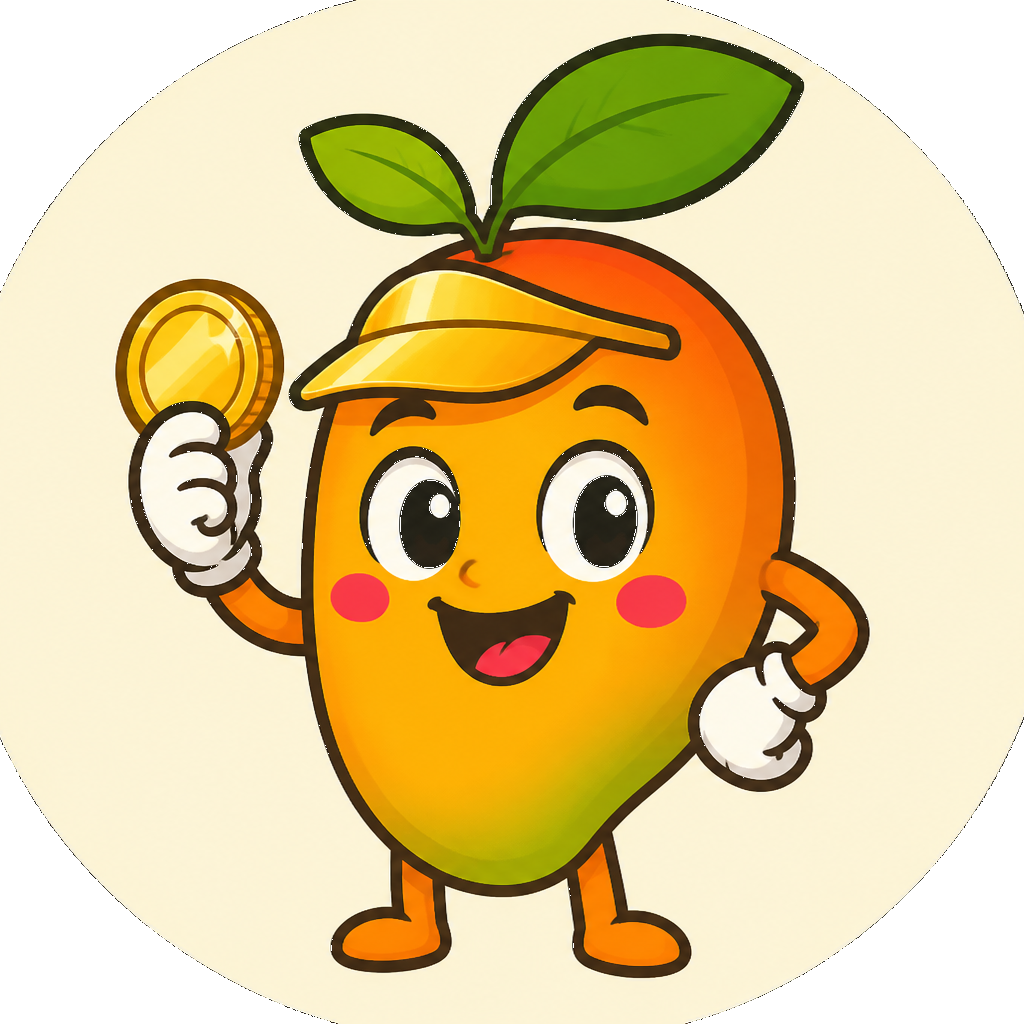 Fruity Casino mango mascot